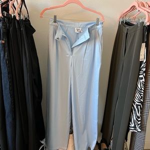 Princess Polly blue silk pants
